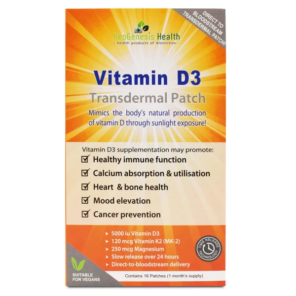 Neogenesis - Vitamin D3 Transdermal Patches