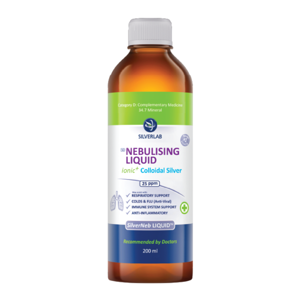 SilverLabs - Nebulising Liquid 200ml