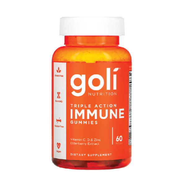 Goli - Triple Action Immune Gummies 60 Pieces