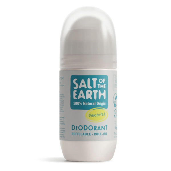 Salt of the Earth - Unscented Natural Refillable Roll-On Deodorant