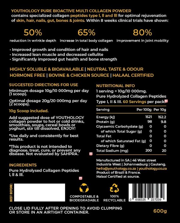 Youthology - Pure Bioactive Collagen - Image 3