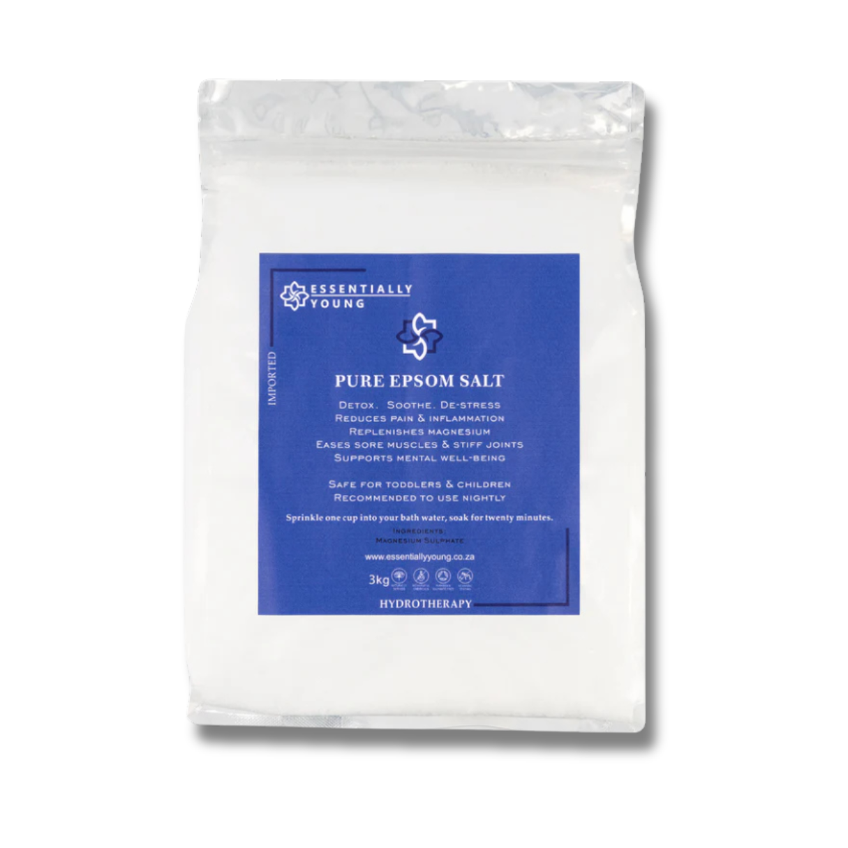 Essentially Young - Pure Epsom Salts 3kg
