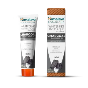 Himalaya - Botanique Whitening Anti-Plaque Charcoal Toothpaste