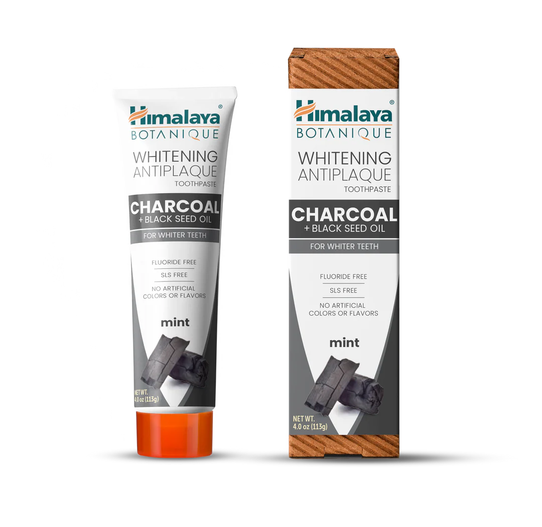 Himalaya - Botanique Whitening Anti-Plaque Charcoal Toothpaste