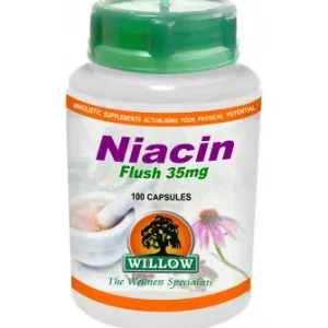 Willow Wellness - Niacin Flush 35 mg Vitamin B3